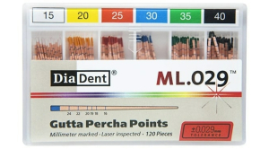 DiaDent Gutta Percha Points 15-40